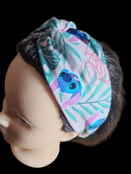 Stitch in Tropic Adult Twisted Headbands