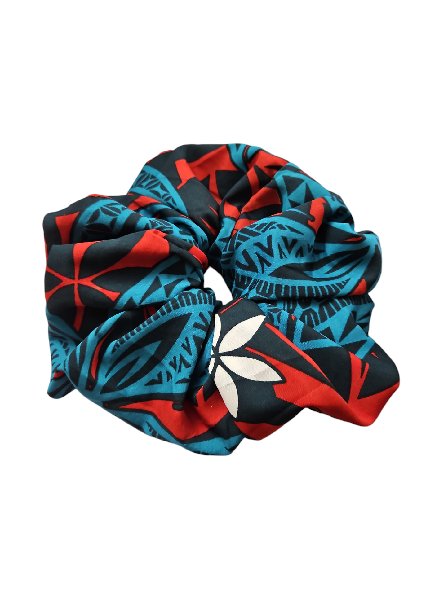 Blue/Red Plumeria-XL