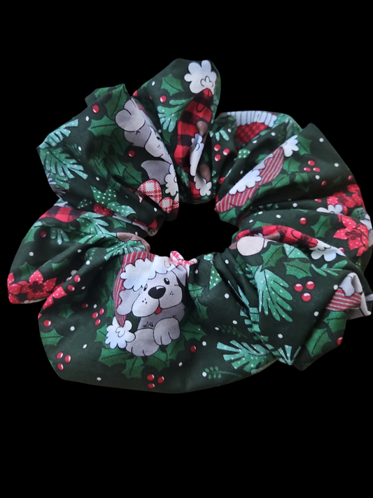 Christmas Green Doggies-L